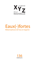 Revue XYZ de la nouvelle, no 136